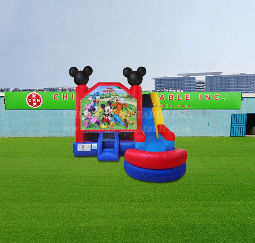 T2-4314 6in1 Mickey Mouse Combo Waterslide
