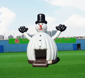 T2-4337 Inflatable Christmas Snowman Bouncer
