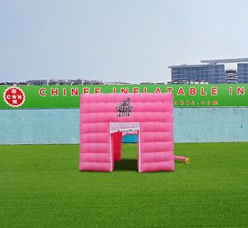 Tent1-4256 Pink Inflatable Cube Tent