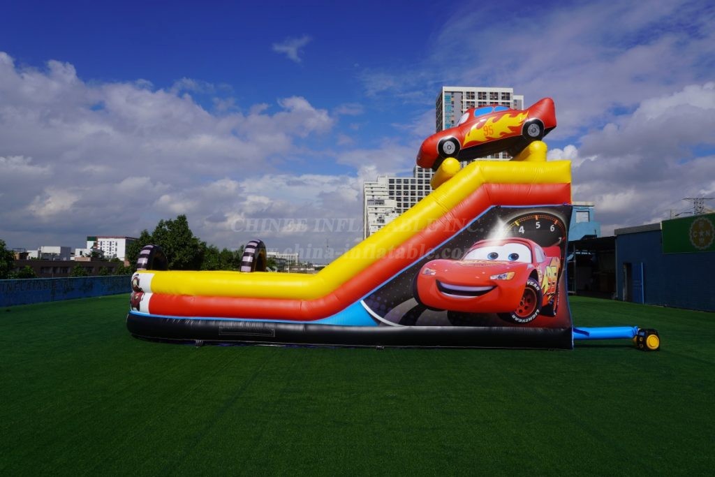 T8-347B Disney Cars Inflatable Slide