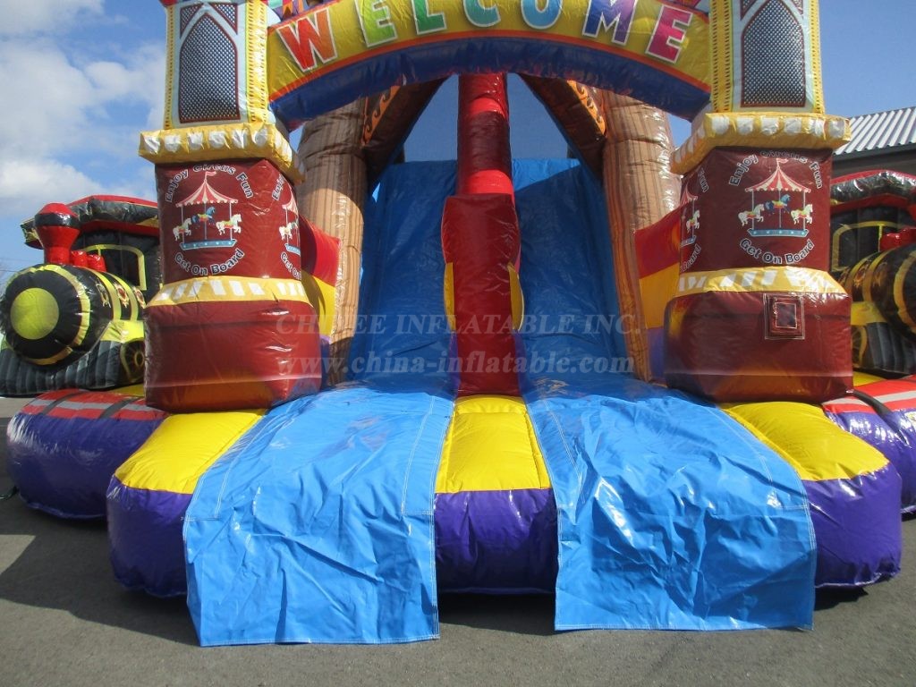 T6-901 Adventure land Giant Inflatable for kids