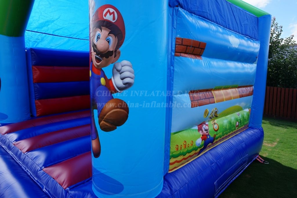 T2-4373 Super Mario Jumping Castle