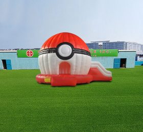 T2-4443 Pokémon Pokeball Bouncy Castle With Slide
