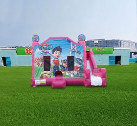 T2-4463 Paw Patrol Jumping Castle And Sl...