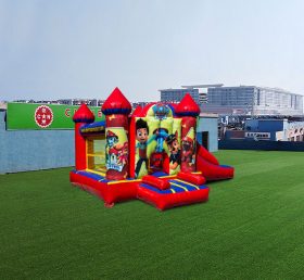 T2-4472 Paw Patrol Bouncy Castle With Sl...