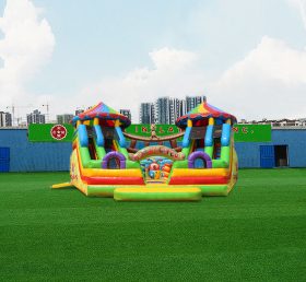 T6-849 Monkey Circus Inflatable Playgrou...