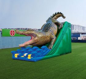 T8-4192 Crocodile inflatable Slide