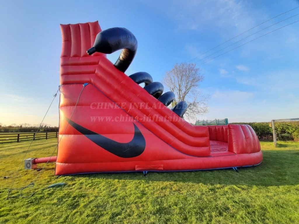 T8-4198 Inflatable Nike Runner Slide