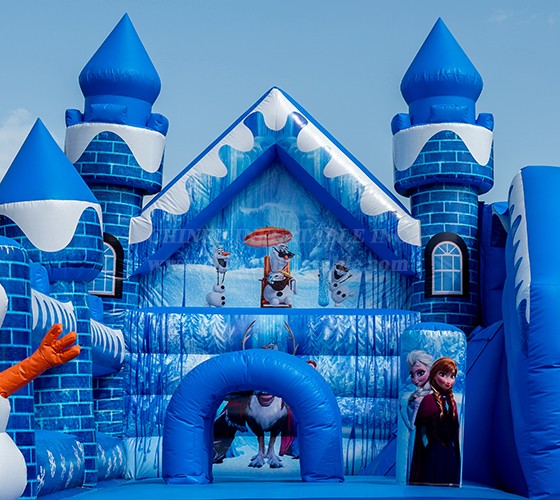 T2-4585 Frozen Bouncy Castle