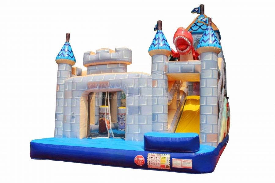 T2-4622 Dragon Castle With Slide