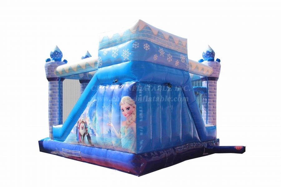T2-4589 Frozen Castle With Slide