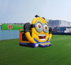 T2-4524 Minion Face Jumping Castle With ...