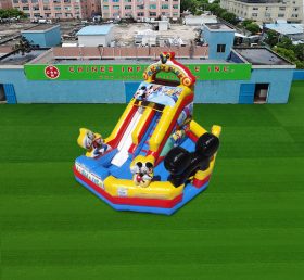 T2-4530 Mickey Playzone Bounce House Combo Slide