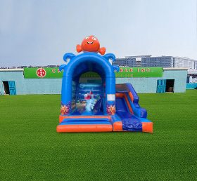 T2-4561 Sea World Bouncy Castle With Slide