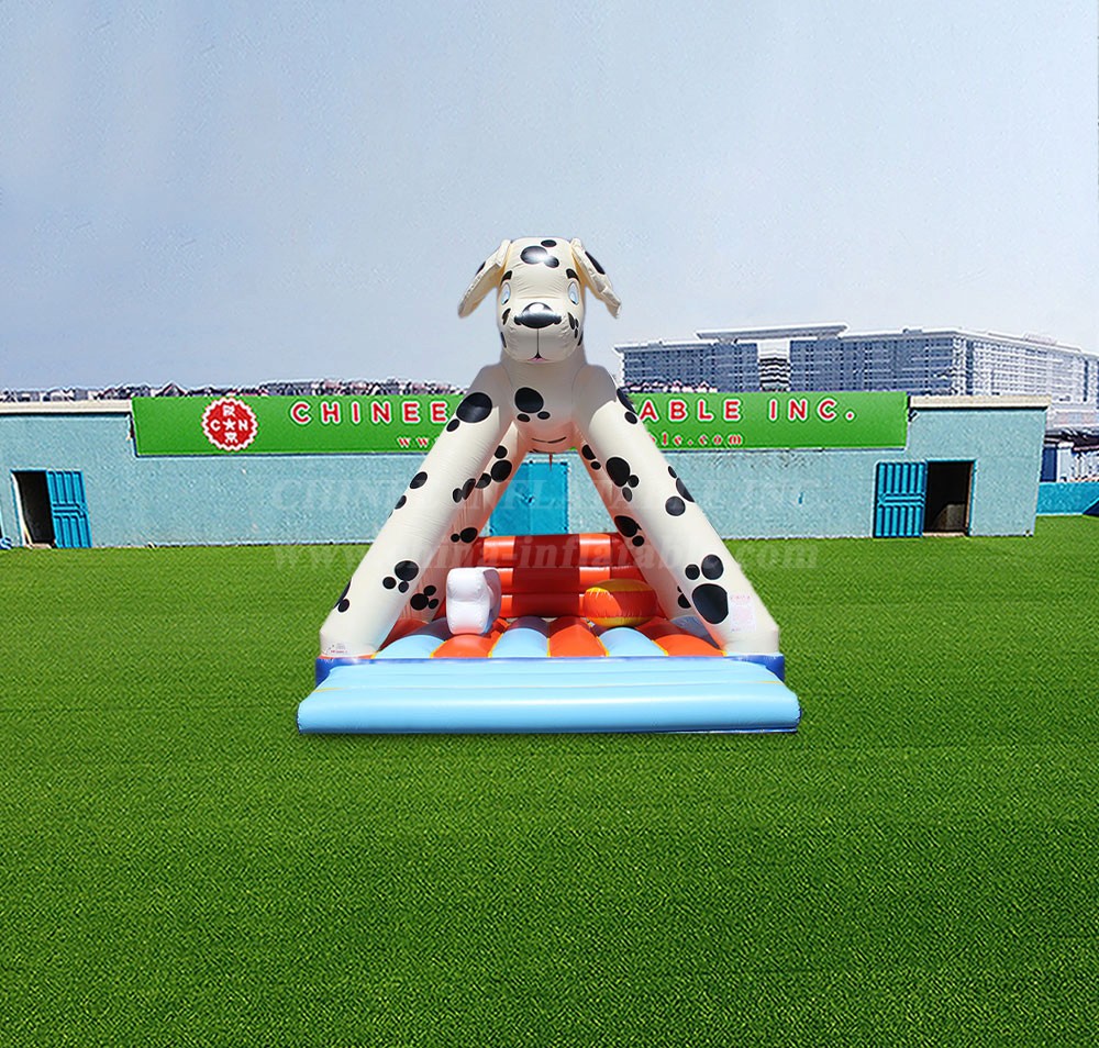 T2-4575 Spotted Dog Bounce House