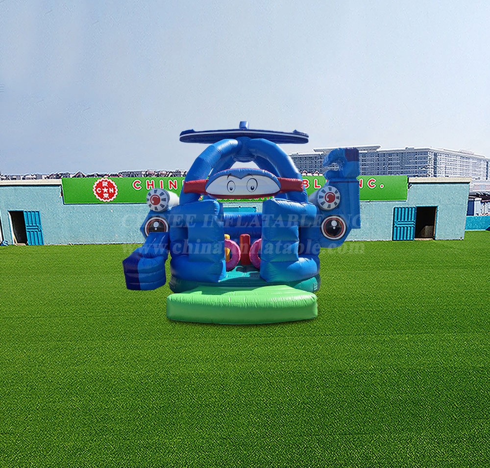 T2-4732 Helicopter Bouncy Castle