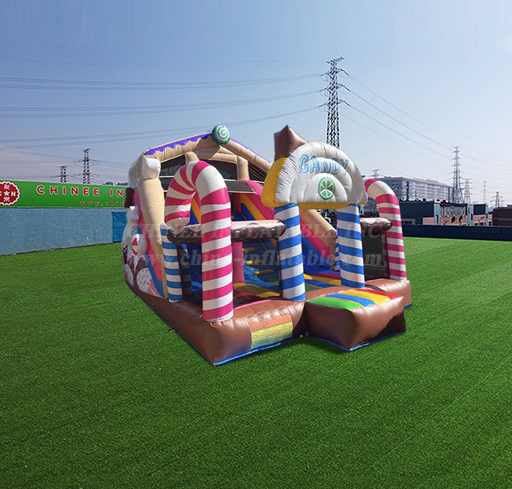 T2-4915 Candy Bouncy Castle
