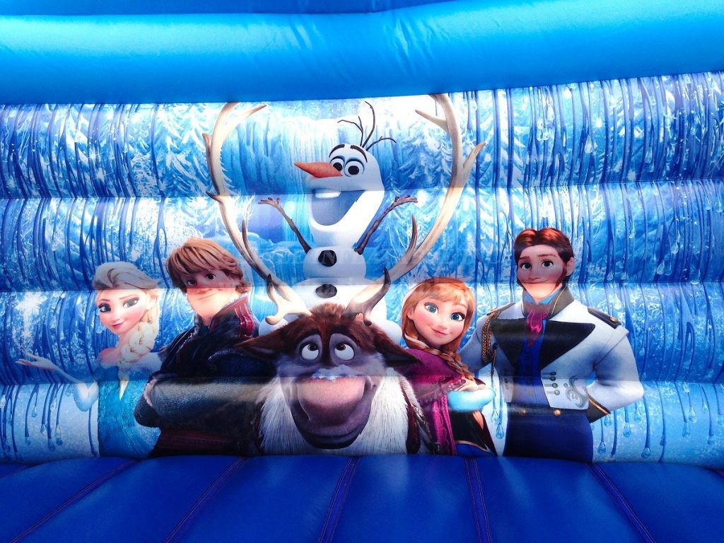 T2-4591 Frozen Bouncy Castle With Slide