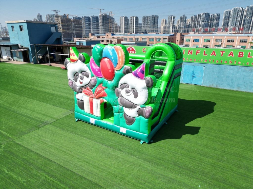 T2-4968 Party Panda Bouncy Castle
