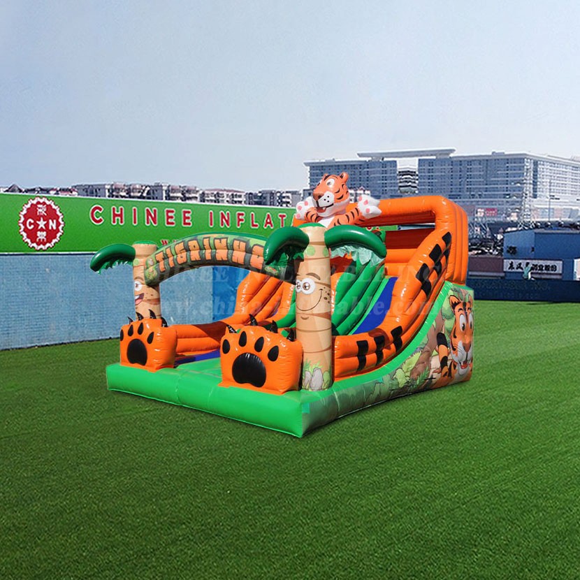T8-4314 Tiger Inflatable Slide