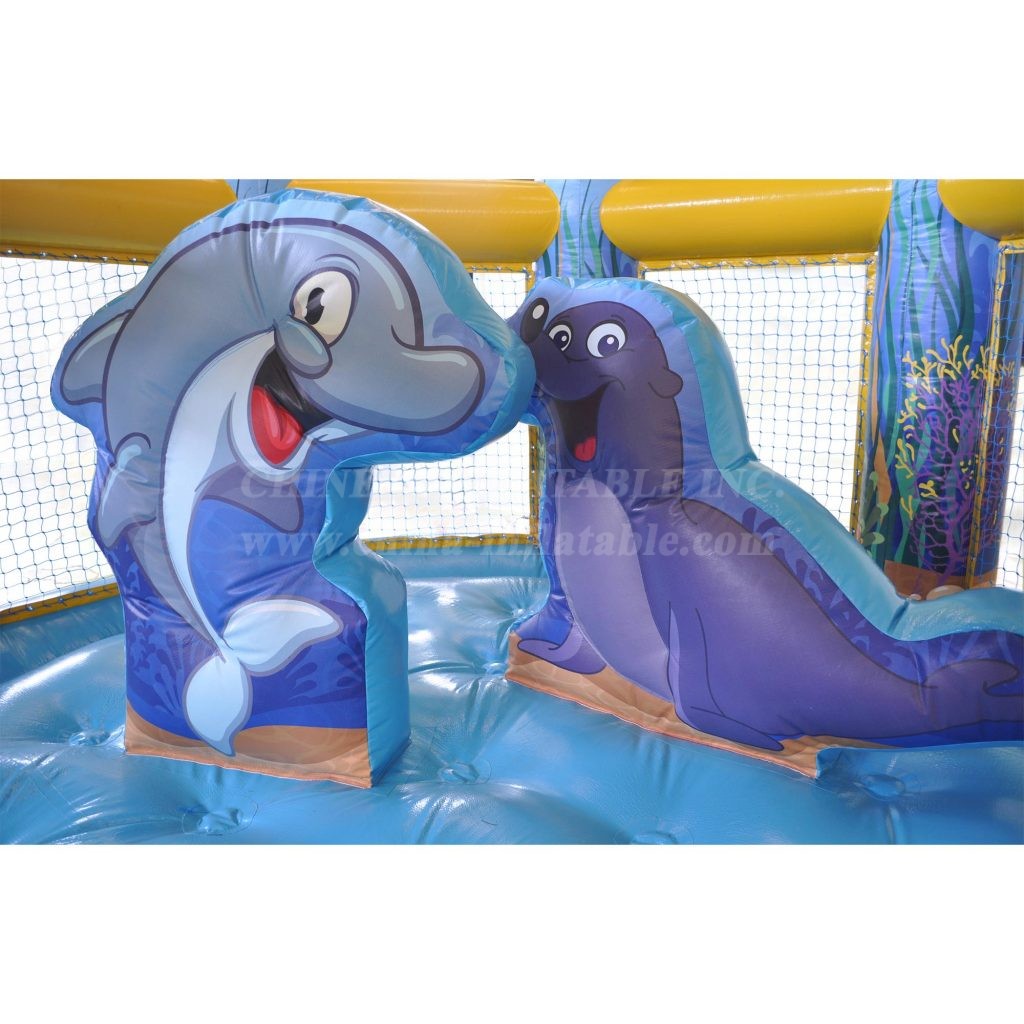 T2-4982 Octopus Bounce House