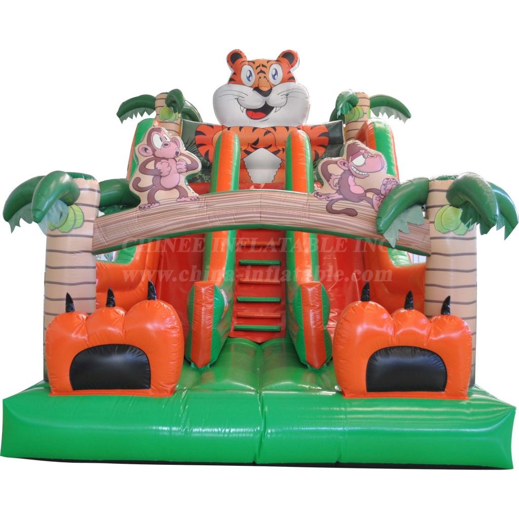 T8-4313 Tiger Inflatable Slide