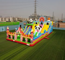T6-803B Amazing Panda Circus Themed Infl...
