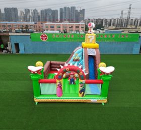 T2-4103B Super Mario Bouncy Castle With ...