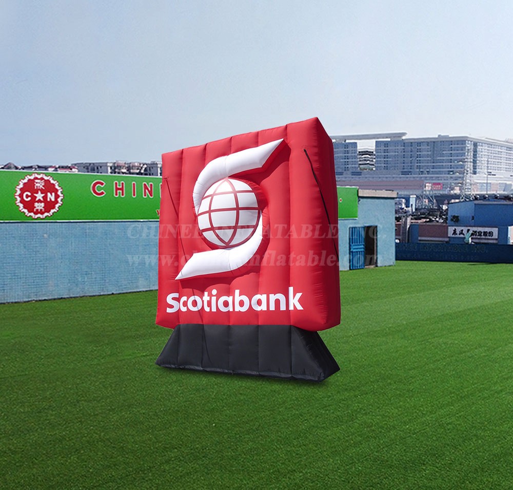 S4-441 Inflatable Advertising Sign Inflatable Sign Wall