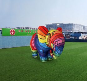 S4-565 Inflatable Color Elephant