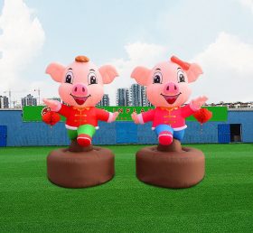 S4-592 Inflatable Pig Statue Giant Infla...