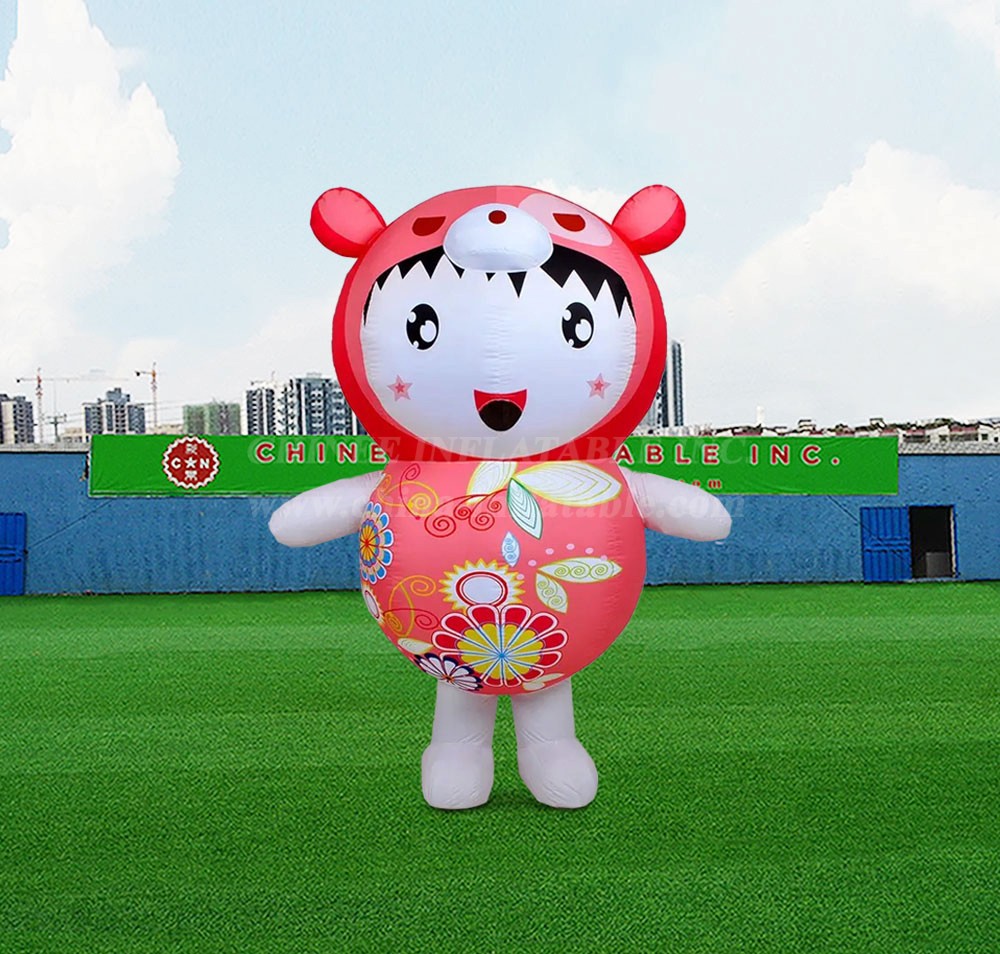S4-596 Outdoor Cartoon Costume Inflatable Character Costume For Advertising