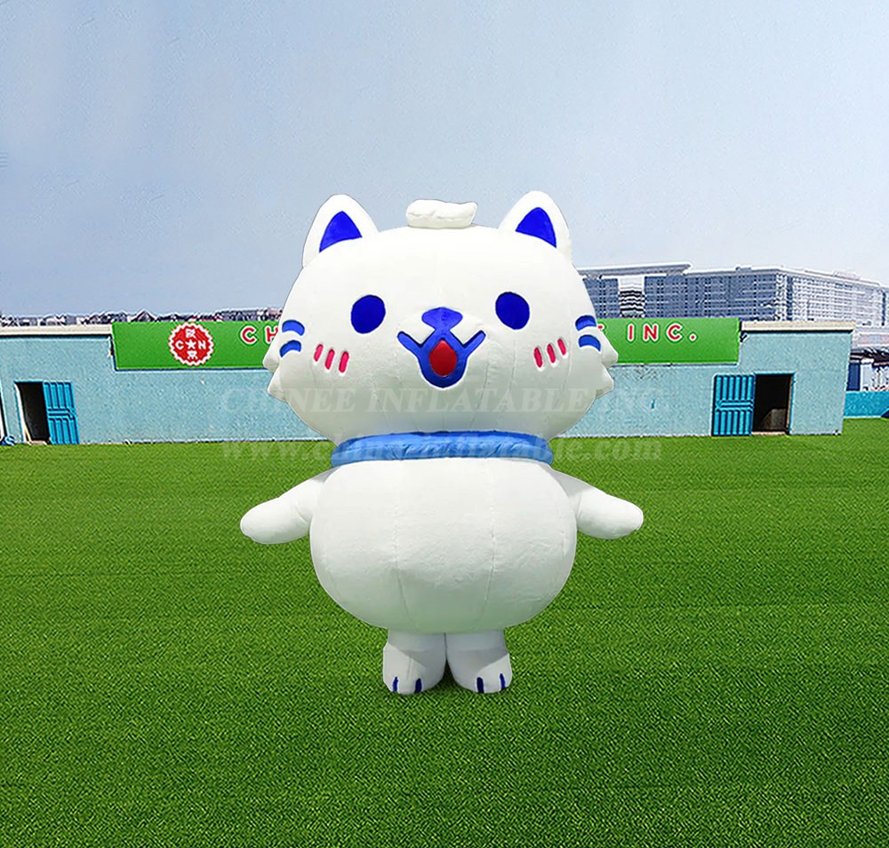 S4-632 Outdoor Activities Little Plush Cat Inflatable Costume