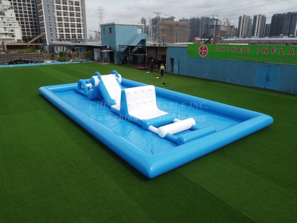 POOL2-742 Inflatable Water Game & Pool