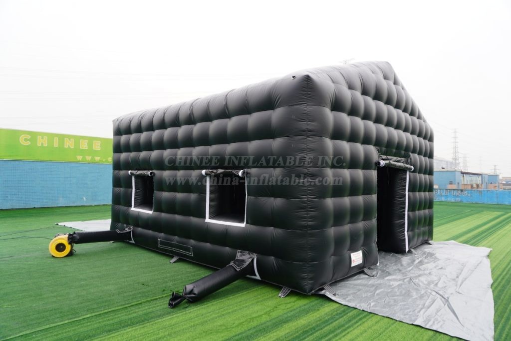 Tent1-704B Black Inflatable Party Tent