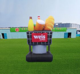 S4-731 Inflatable Shopping Cart Bread Fo...