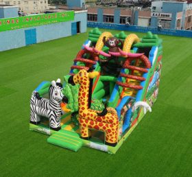 T8-4536 Giraffe and Zebra Inflatable Dry...