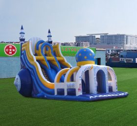 T8-4546 Disney Aladdin Inflatable Slide