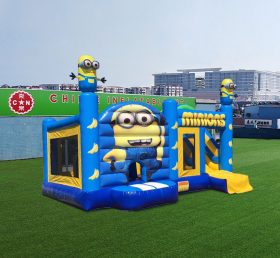 T2-7054 Minions Bouncy Castle with Slide