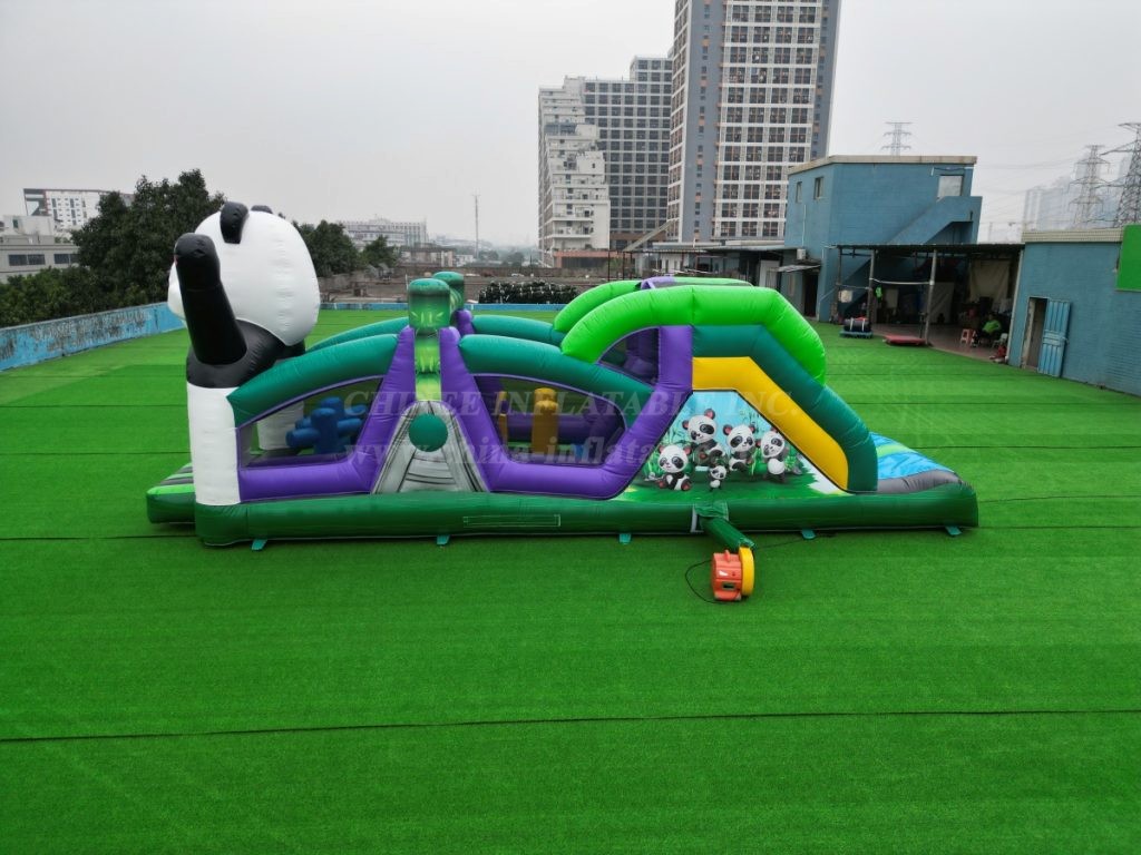 T6-2002 Panda Theme Obstacle Course